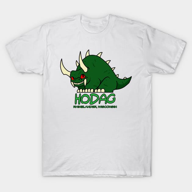 Compendium of Arcane Beasts and Critters - Hodag T-Shirt by taShepard